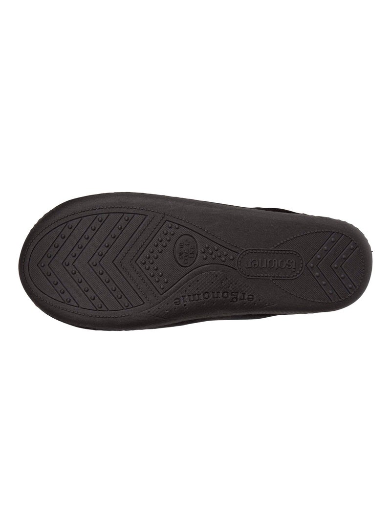 Pantofole mules ultra confortevole e leggero, in schiuma uomo Isotoner Nero - Kiabi