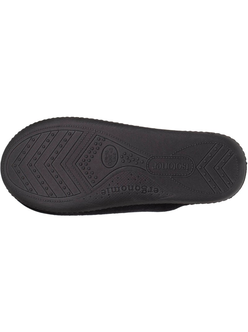 Pantofole mules ultra confortevole e leggero, in schiuma uomo Nero Grigio - Kiabi
