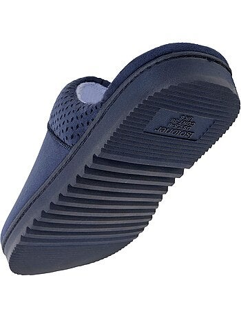 Pantofole mules ultra confortevole, in pelle scamosciata donna Isotoner