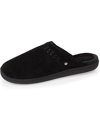 Pantofole mules ultracomodo e leggero, in cotone donna isotoner