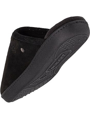 Pantofole mules ultracomodo e leggero, in cotone donna isotoner