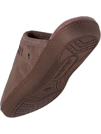 Pantofole mules ultracomodo e leggero, in cotone donna isotoner