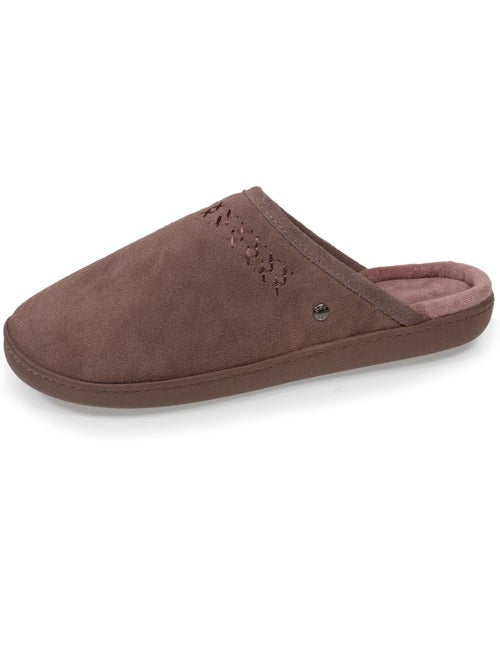 Pantofole mules ultracomodo e leggero, in cotone donna isotoner - Kiabi Pantofole mules ultracomodo e leggero, in cotone donna isotoner - Kiabi