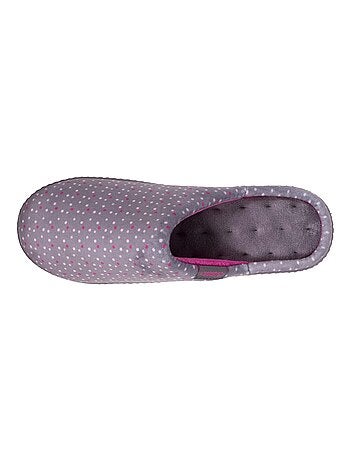 Pantofole mules ultraconfortevole, con soletta in memory donna Isotoner