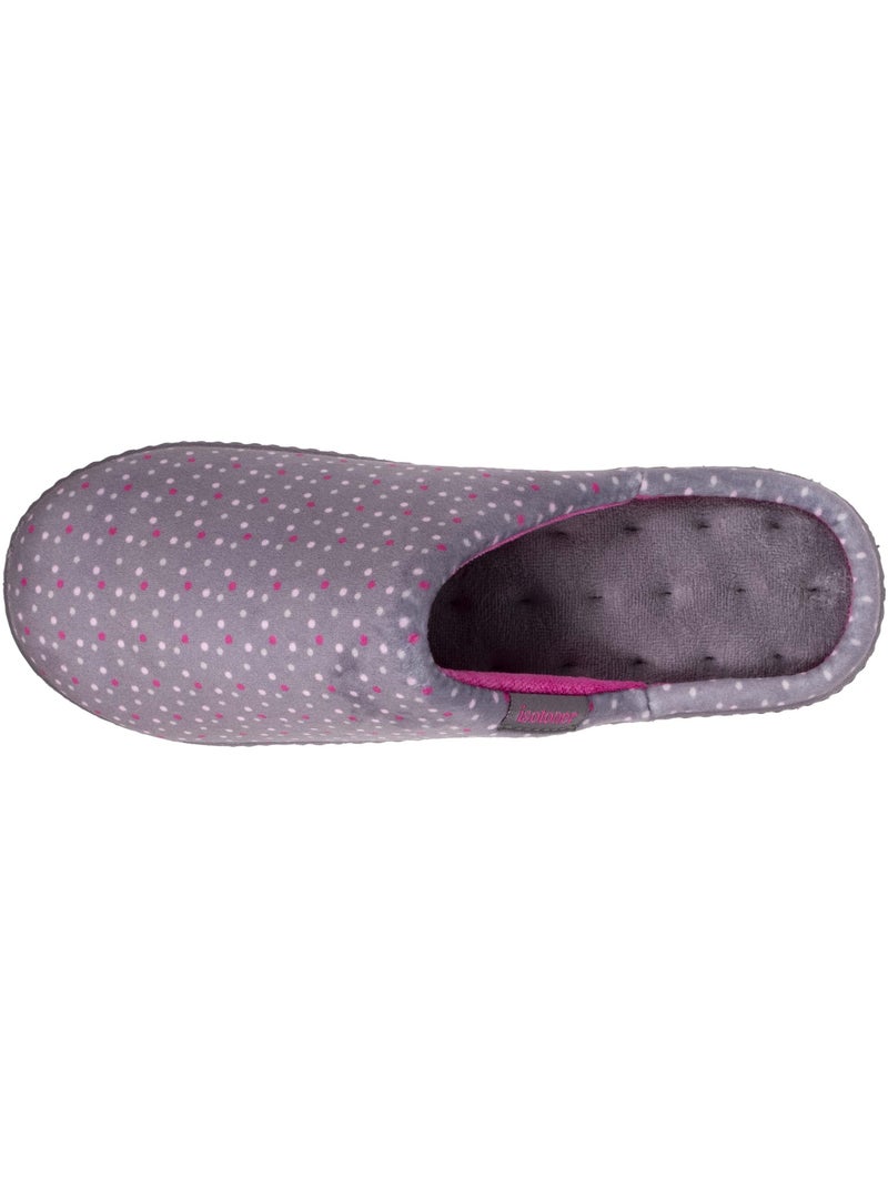 Pantofole mules ultraconfortevole, con soletta in memory donna Multicolore - Kiabi