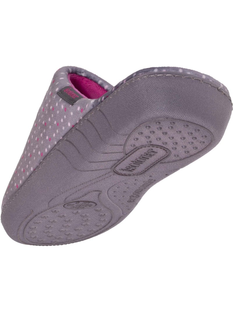Pantofole mules ultraconfortevole, con soletta in memory donna Multicolore - Kiabi