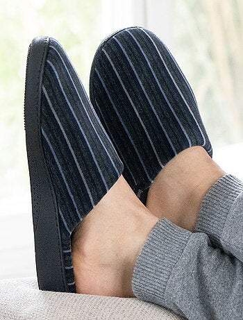 Pantofole mules ultraconfortevole, con soletta in memory uomo Isotoner