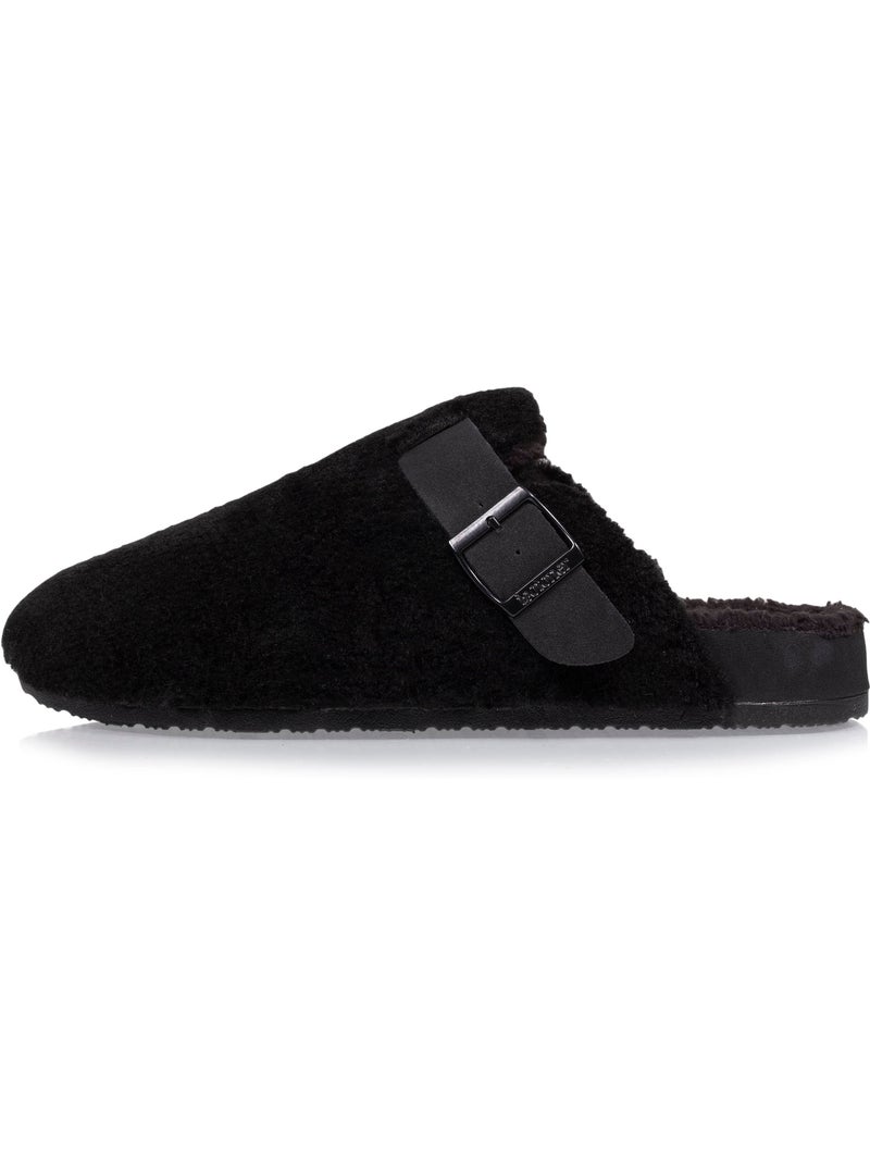 Pantofole mules ultraconfortevole e alla moda grazie uomo isotoner Nero - Kiabi
