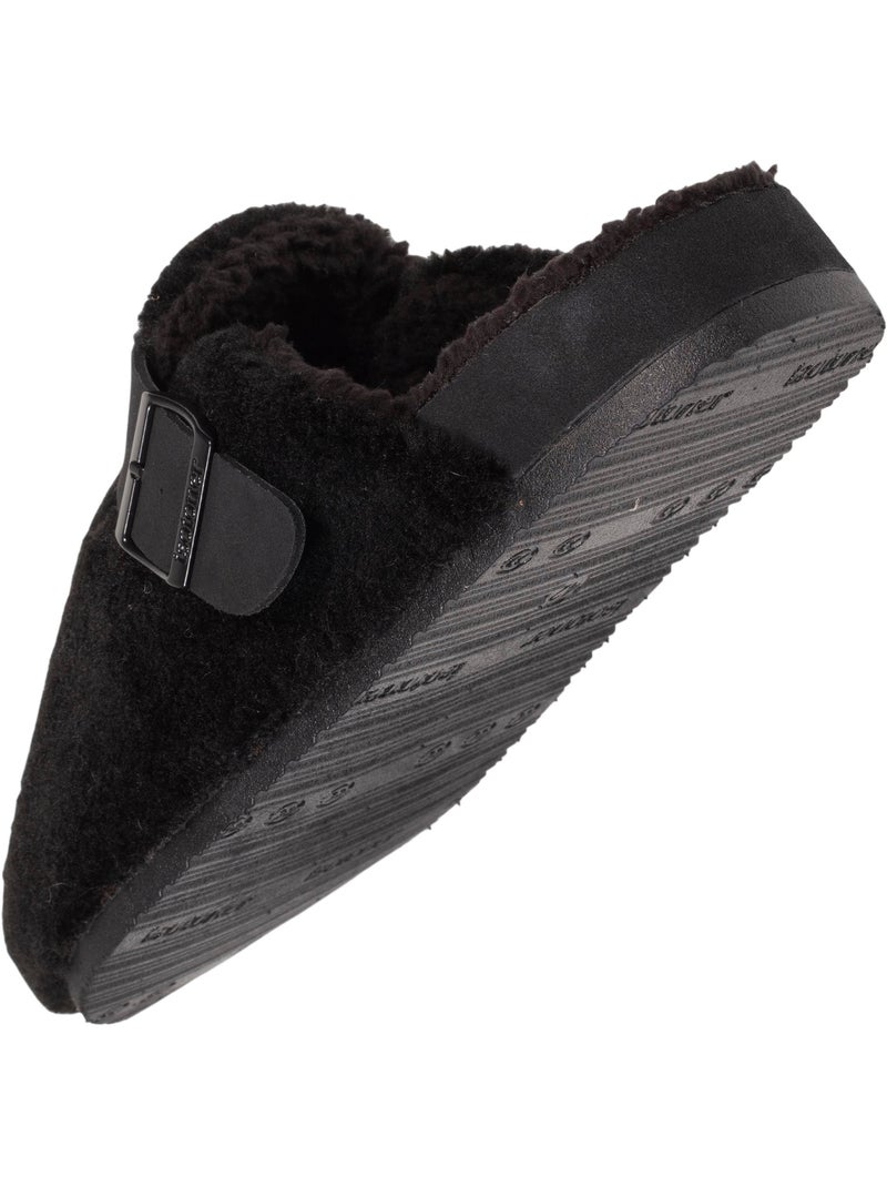 Pantofole mules ultraconfortevole e alla moda grazie uomo isotoner Nero - Kiabi