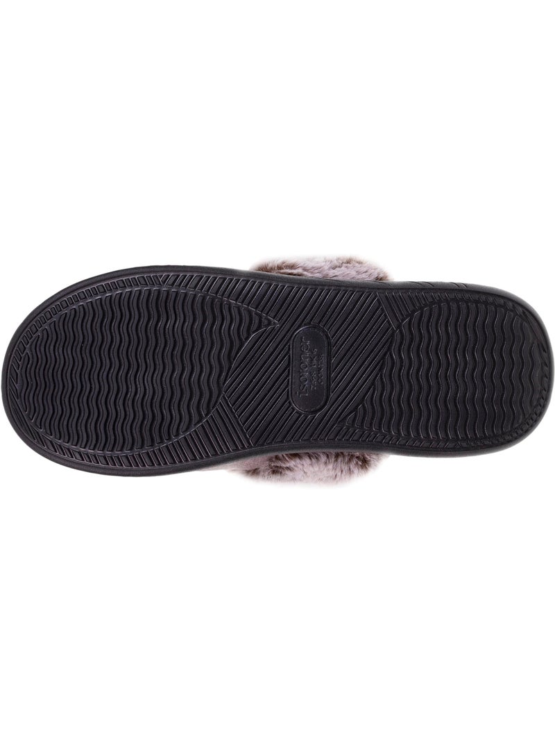 Pantofole mules ultraconfortevole e leggera (tecnologia donna Isotoner Marrone chiaro - Kiabi