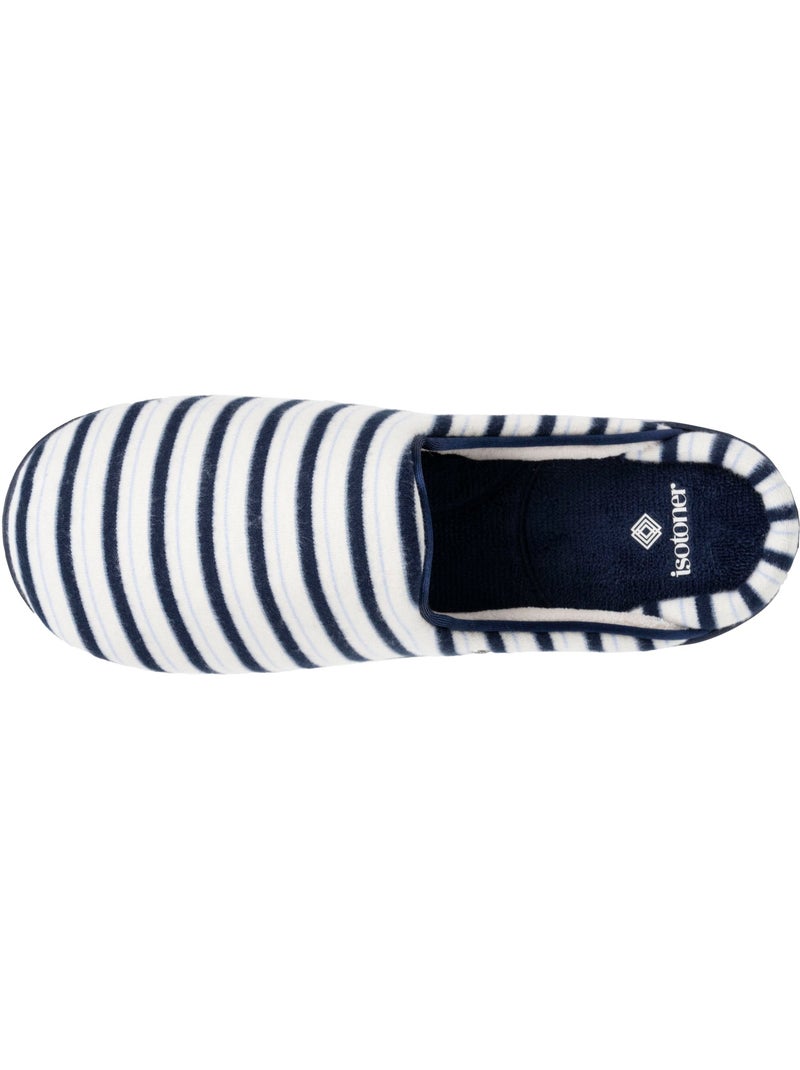 Pantofole mules ultraconfortevole e leggero, schiuma di donna Bianco Multicolore Blu - Kiabi