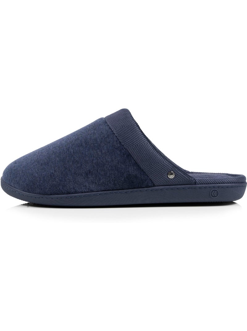 Pantofole mules ultraconfortevole e leggero, schiuma di uomo isotoner Blu marino - Kiabi