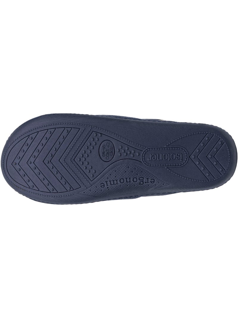 Pantofole mules ultraconfortevole e leggero, schiuma di uomo isotoner Blu marino - Kiabi