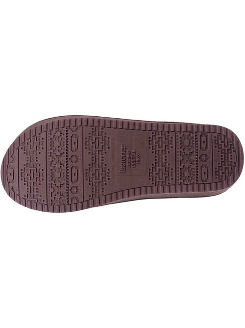 Pantofole mules ultraconfortevole, in pelle scamosciata donna Isotoner - Kiabi