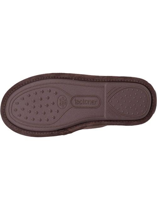 Pantofole mules velluto, suola ergonomica, memory foam, uomo Isotoner - Kiabi