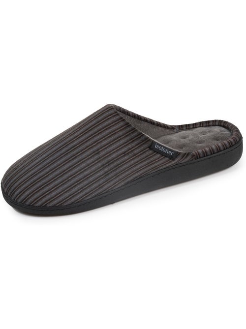 Pantofole mules velluto, suola ergonomica, sostegno uomo Isotoner - Kiabi Pantofole mules velluto, suola ergonomica, sostegno uomo Isotoner - Kiabi