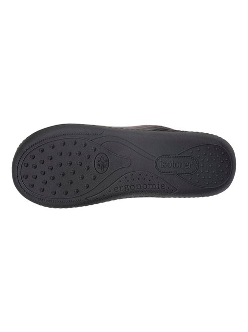 Pantofole mules velluto, suola ergonomica, sostegno uomo Isotoner - Kiabi Pantofole mules velluto, suola ergonomica, sostegno uomo Isotoner - Kiabi
