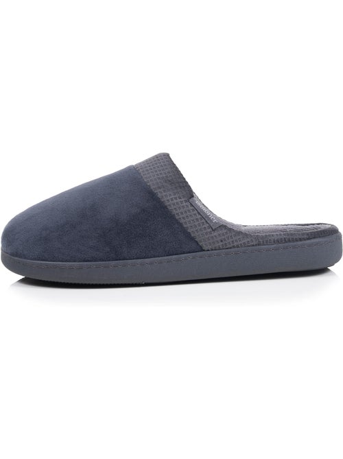 Pantofole mules velluto, suola ergonomica, sostegno uomo isotoner - Kiabi Pantofole mules velluto, suola ergonomica, sostegno uomo isotoner - Kiabi