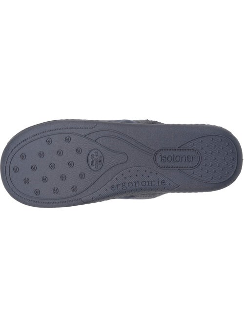 Pantofole mules velluto, suola ergonomica, sostegno uomo isotoner - Kiabi Pantofole mules velluto, suola ergonomica, sostegno uomo isotoner - Kiabi