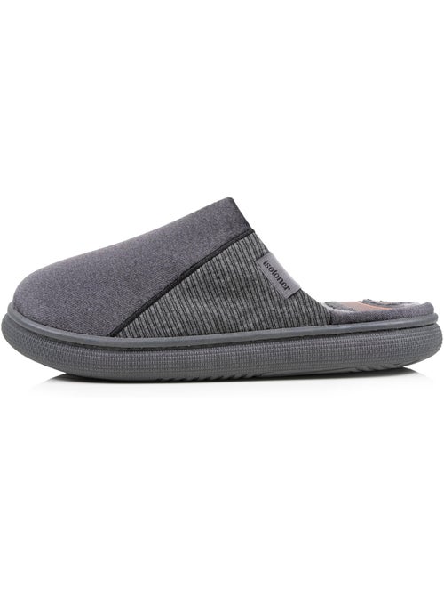Pantofole mules velluto ultra morbido, suola uomo - Kiabi Pantofole mules velluto ultra morbido, suola uomo - Kiabi