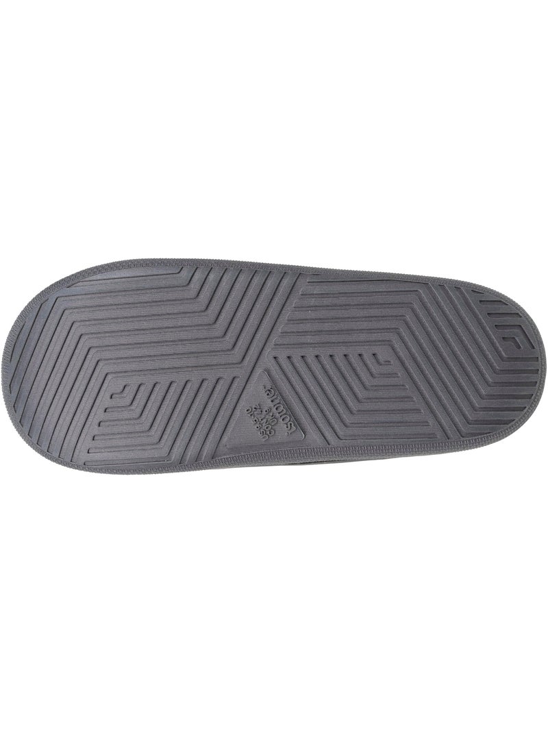 Pantofole mules velluto ultra morbido, suola uomo Isotoner Grigio melangiato - Kiabi