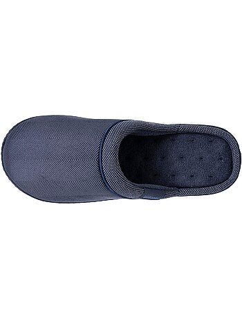 Pantofole mules velluto ultramorbido, supporto plantare uomo
