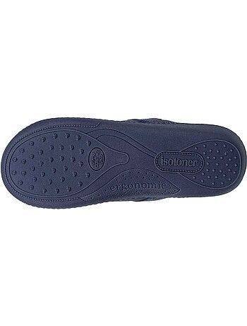 Pantofole mules velluto ultramorbido, supporto plantare uomo