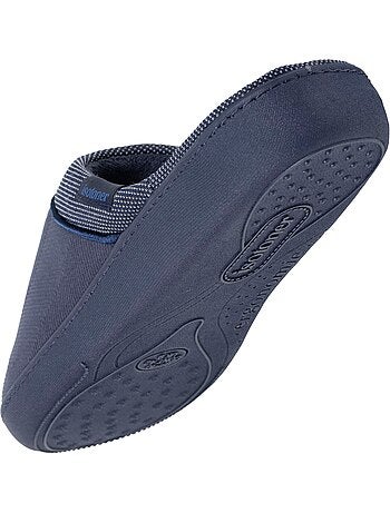 Pantofole mules velluto ultramorbido, supporto plantare uomo