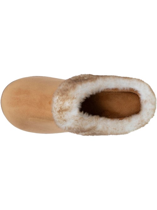 Pantofole mules velluto ultra morbido, zeppe donna isotoner - Kiabi