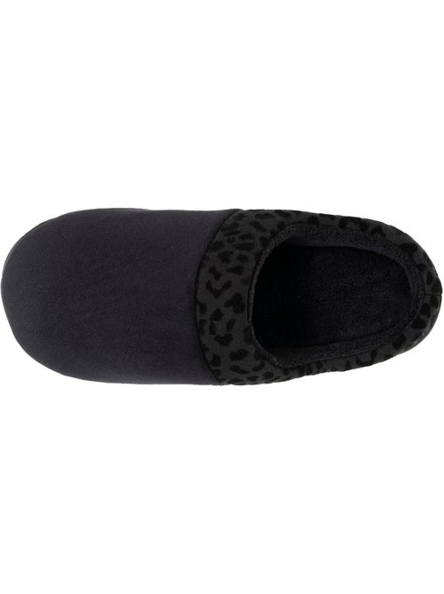 Pantofole mules velluto ultra morbido, zeppe donna - Kiabi