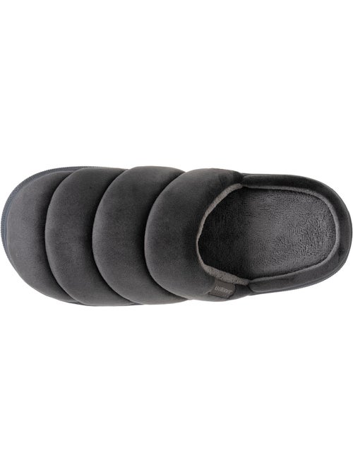 Pantofole mules velluto ultramorbido, suola bloup uomo Isotoner - Kiabi