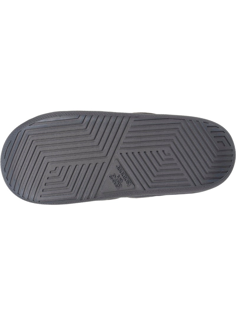 Pantofole mules velluto ultramorbido, suola bloup uomo Isotoner Grigio - Kiabi