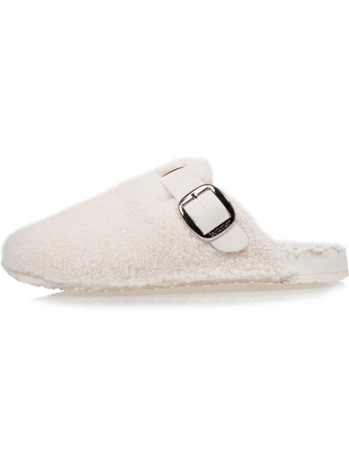 Pantofole mules zoccolo comfort interno in pelliccia donna isotoner - Kiabi Pantofole mules zoccolo comfort interno in pelliccia donna isotoner - Kiabi
