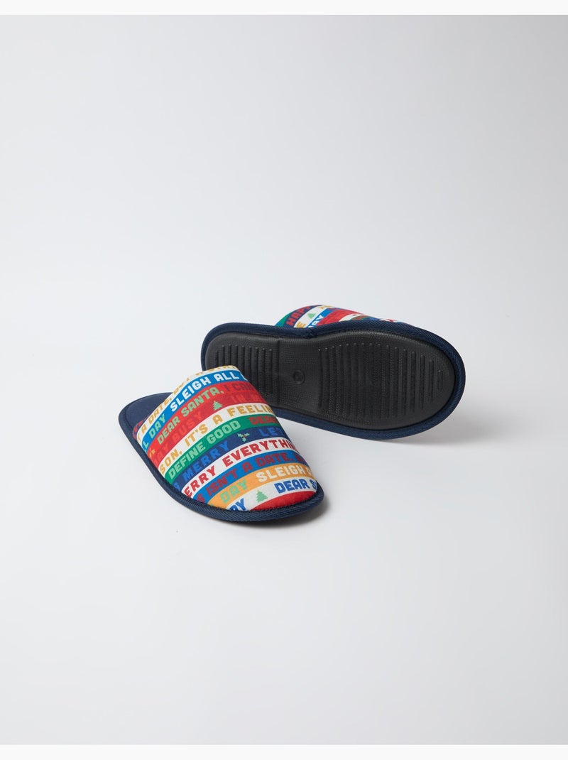 Pantofole natalizie, mo fashion Blu - Kiabi