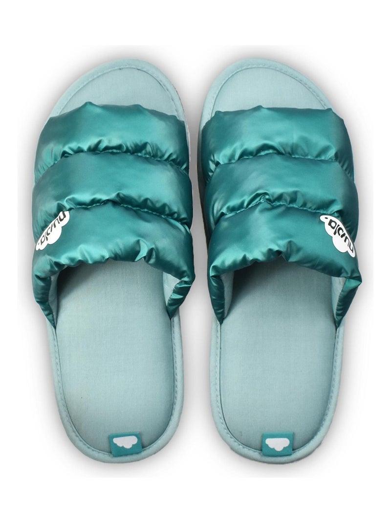 Pantofole Nuvola Unisex Verde smeraldo - Kiabi