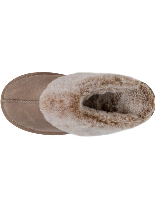 Pantofole pelle calda e foderata donna isotoner - Kiabi Pantofole pelle calda e foderata donna isotoner - Kiabi