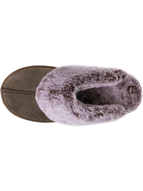 Pantofole pelle calda e foderata donna isotoner - Kiabi Pantofole pelle calda e foderata donna isotoner - Kiabi