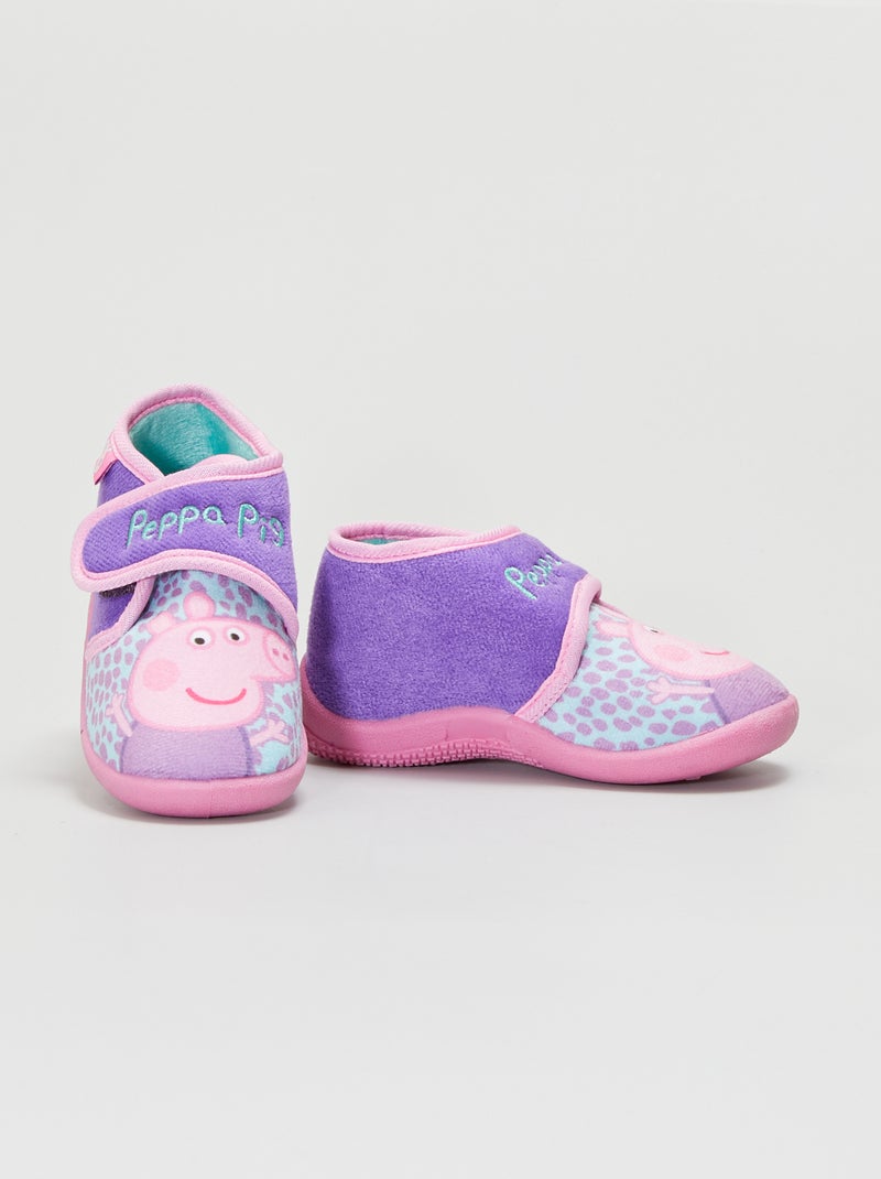 Pantofole 'Peppa Pig' - malva - Kiabi