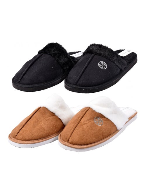 Pantofole per Donna CXL BY LACROIX Confezione da 2 - Kiabi