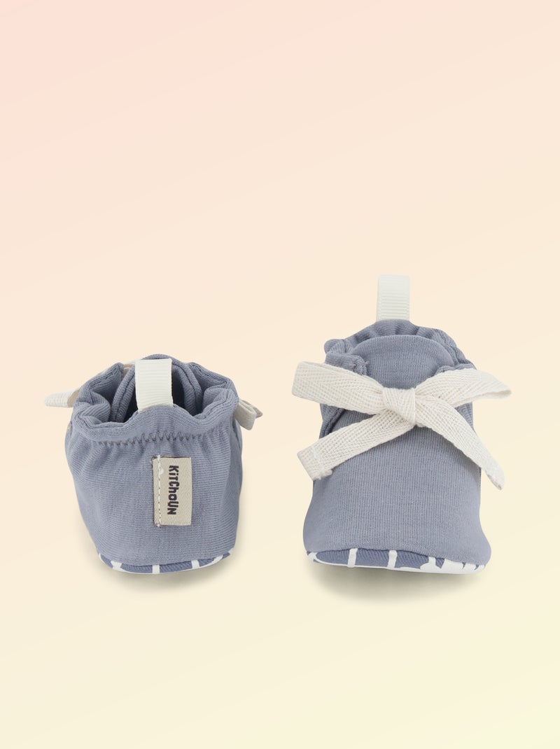 Pantofole per la motricità 1 'girarsi' - Kitchoun Blu - Kiabi