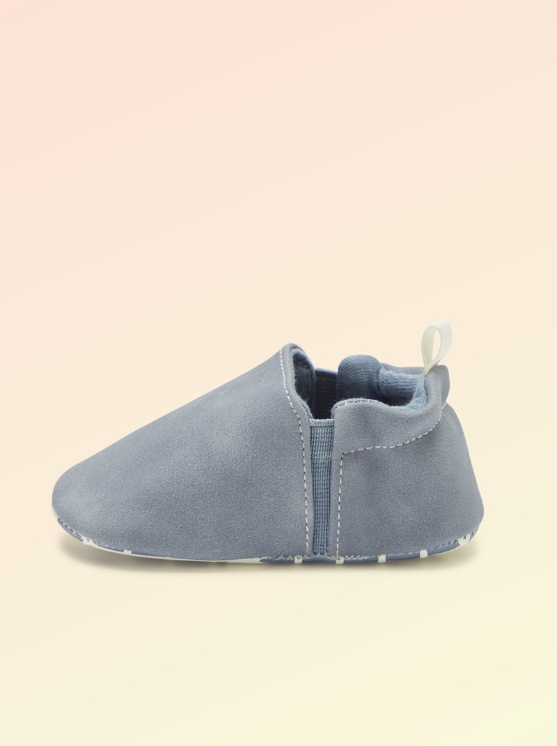 Pantofole per motricità 1 'girarsi' - Kitchoun blu - Kiabi