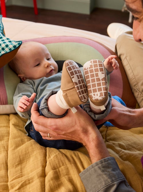 Pantofole per motricità 1 'girarsi' - Kitchoun - Kiabi