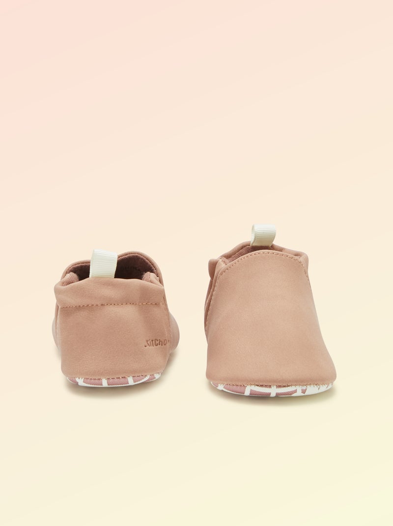 Pantofole per motricità 1 'girarsi' - Kitchoun Rosa - Kiabi
