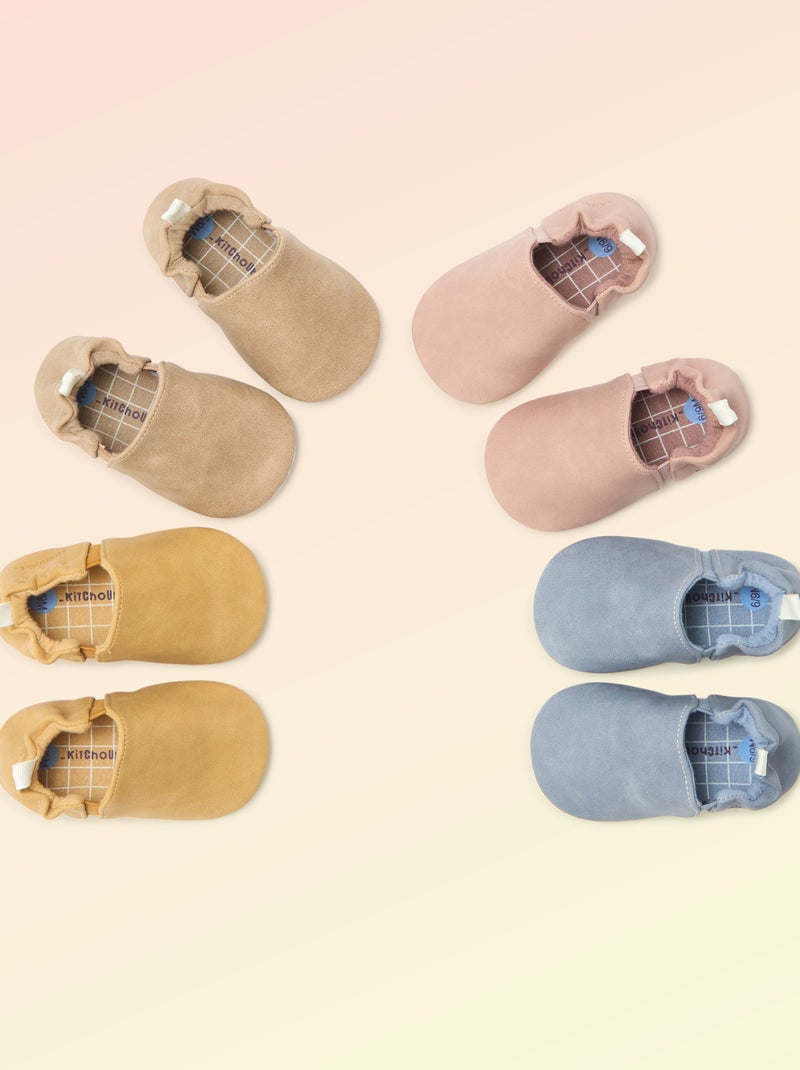 Pantofole per motricità 1 'girarsi' - Kitchoun Rosa - Kiabi