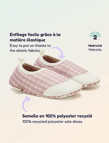 Pantofole per motricità 2 'gattonare' - Kitchoun