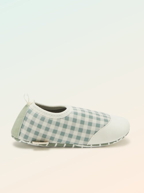 Pantofole per motricità 2 'gattonare' - Kitchoun - Kiabi