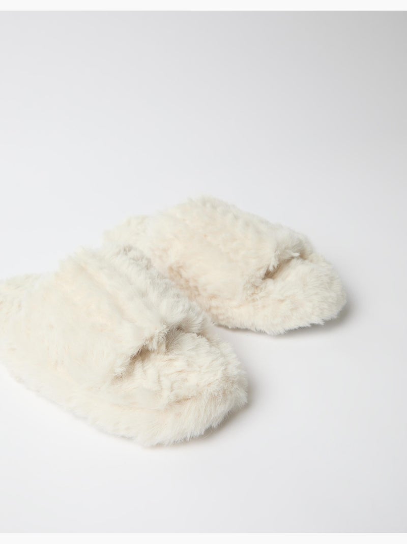 Pantofole per sala aperta, mo fashion Ecru - Kiabi