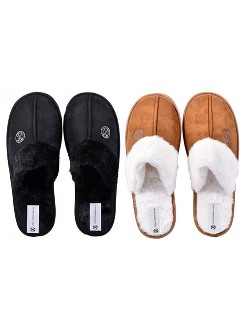 Pantofole per uomo CXL BY LACROIX - Confezione da 2 - Kiabi