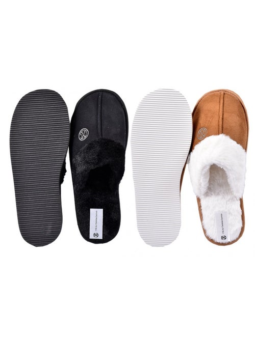 Pantofole per uomo CXL BY LACROIX - Confezione da 2 - Kiabi