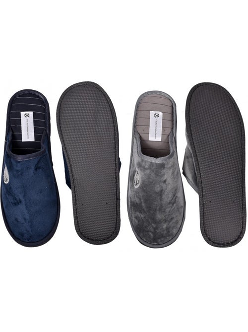 Pantofole per uomo CXL BY LACROIX Comfort e Qualità Superiore Confezione da 2 - Kiabi